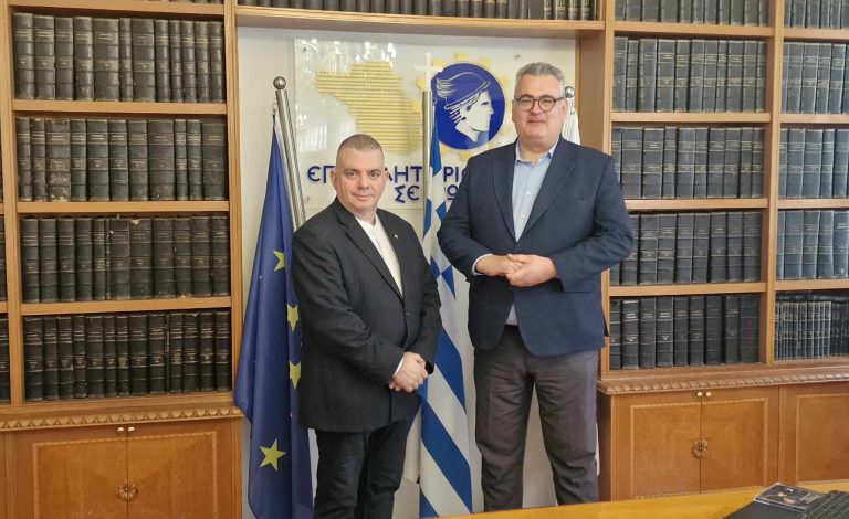 Συνάντηση του Αθανάσιου Μαλλιαρά με τον Πρόεδρο του Βιοτεχνικού Επιμελητηρίου Θεσσαλονίκης
